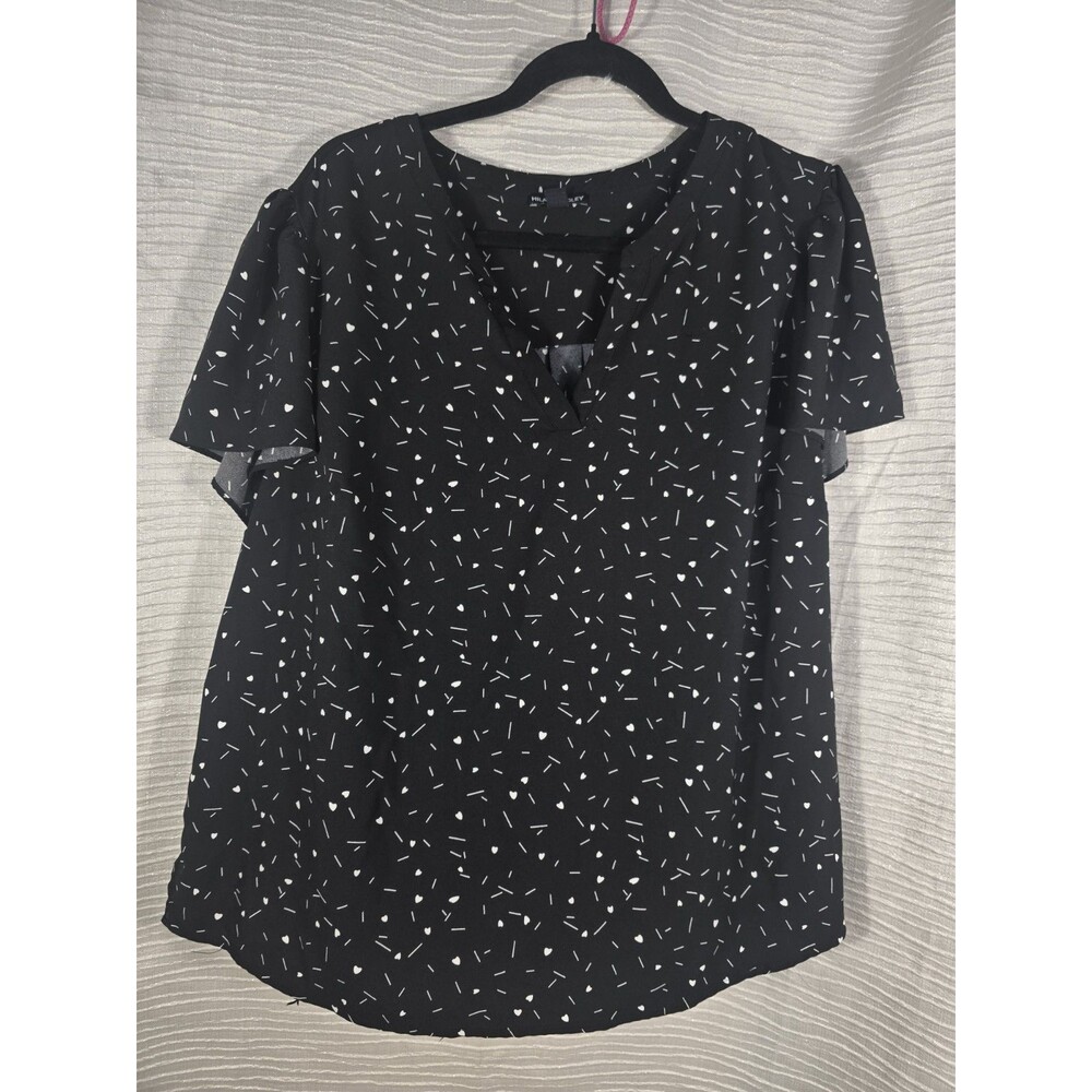 Hilary Radley Women's Top, Black, Size XXL (1)